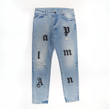  Palm Angels Logo Patches Jeans
