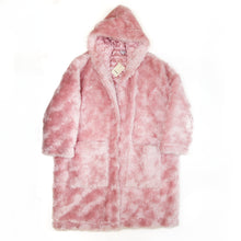  Vetements Pink Fur 'Anarchy' Coat