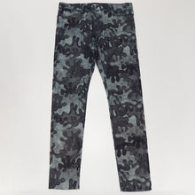  Camouflage Jacquard Straight Leg Jeans