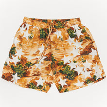  Amiri Tropical Star Silk Shorts