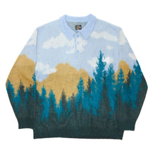  Kith for Needles Mohair Spruce Polo Sweater