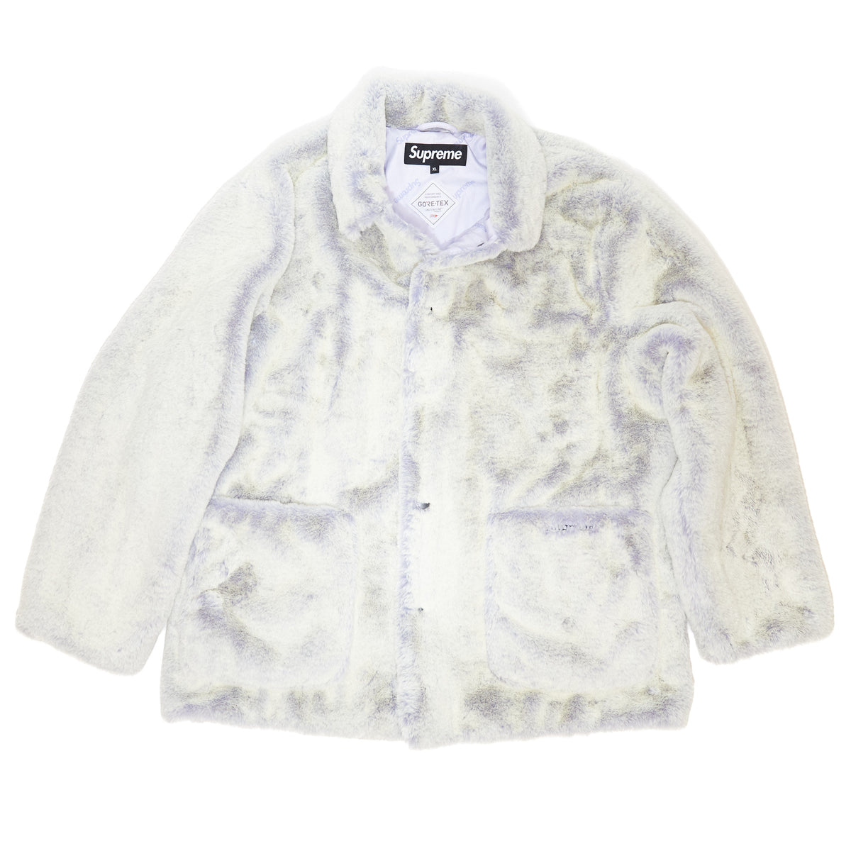 Supreme 2-Tone Faux Fur Shop Coat – Closet Tours