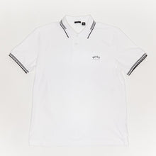  Boss Stretch-Cotton Slim-Fit Polo Shirt with Curved Logo