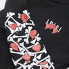 Three Heart Bones Hoodie Sweatshirt