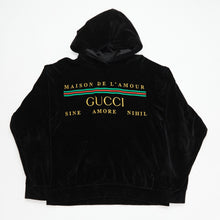  Gucci Chenille Embroidered Popover Hoodie