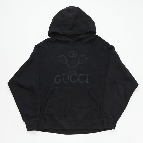 Gucci Black Tennis Club Hoodie