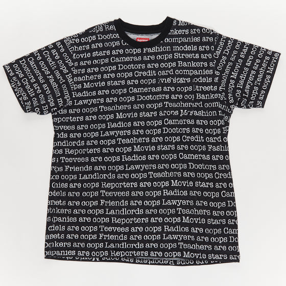 Supreme Cops Jacquard Pocket Tee