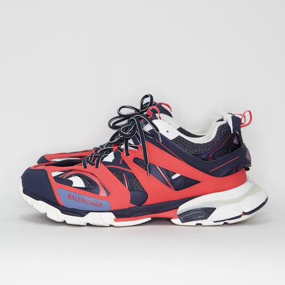 Balenciaga Track Sneaker - White Navy Red