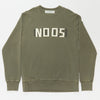 Golden Goose Distressed Olive Crewneck