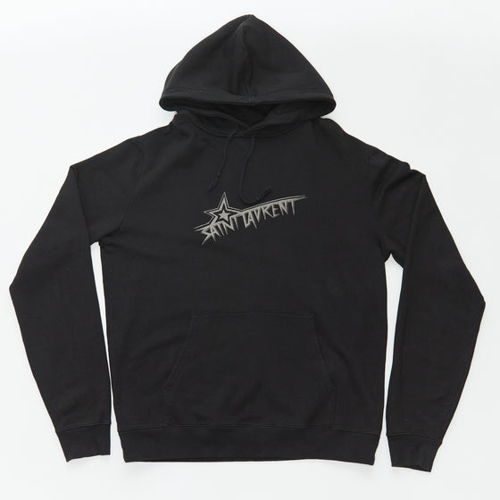 Saint Laurent Paris Star Logo Hoodie