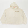 Who Decides War Embroidered Brushed Cotton Hoodie