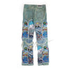 Who Decides War Exclusive Green Sandy Lane Fusion Jeans