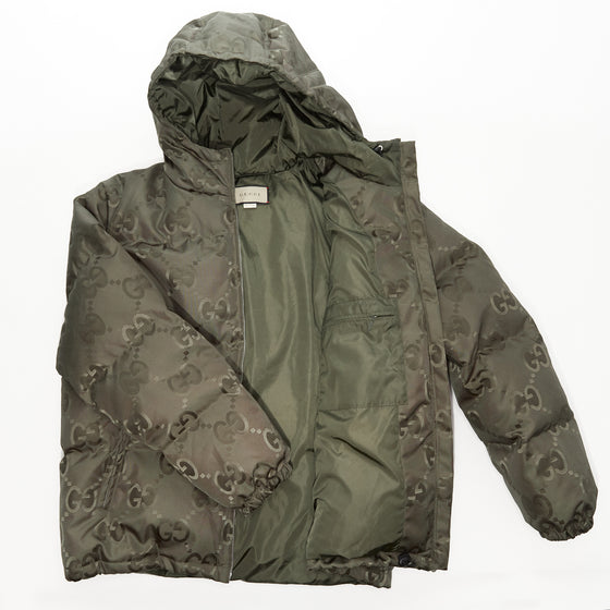 Gucci Jumbo GG Canvas Down Jacket