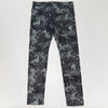 Camouflage Jacquard Straight Leg Jeans