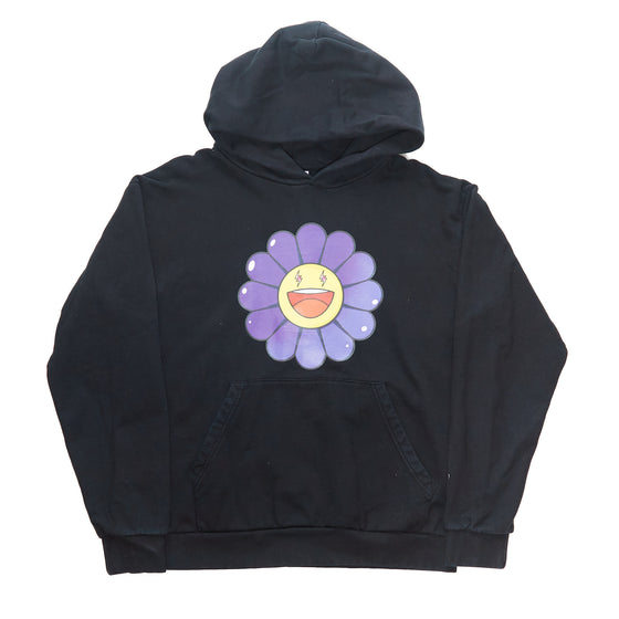 J Balvin x Takashi Murakami Morado Large Flower Hoodie