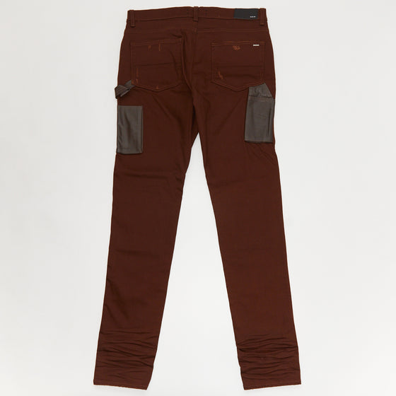 Amiri Workman Brown Jeans