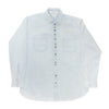 Golden Goose Bleached Denim Shirt with Hammered Studs