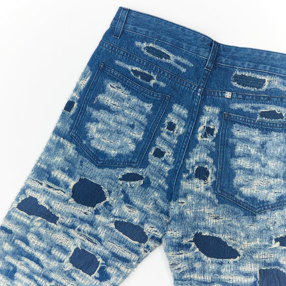 Givenchy All Over Distressed Jean