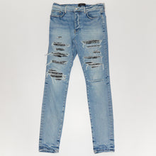  Amiri Distressed Bandana Slim-Fit Jean