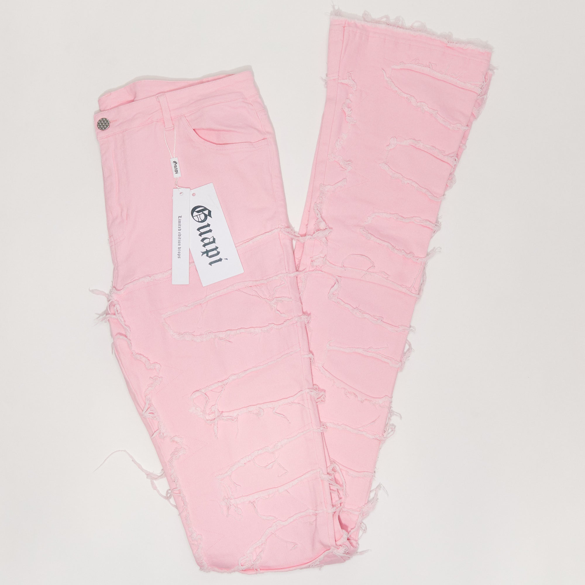 Guapi Rose Blood Diamond Stacked Denim – Closet Tours