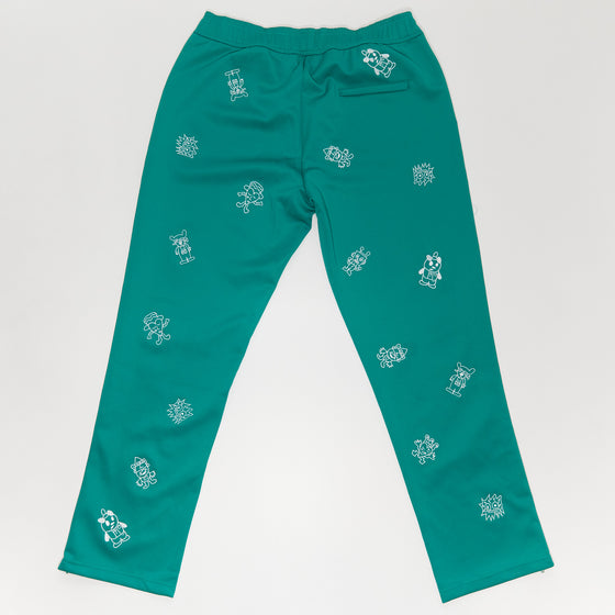 VGA Studios "A Dreamer's Reality" Green Track Pant