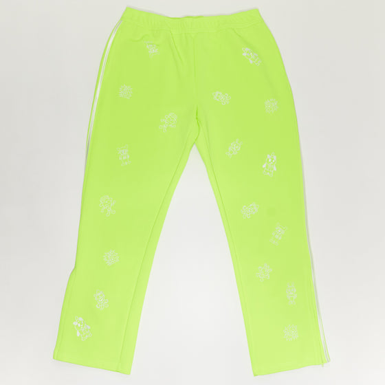 VGA Studios "A Dreamer's Reality" Neon Yellow Track Pant