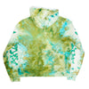 Amiri Green Tie Dye Bones Hoodie