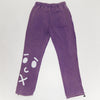 Purple Numbers Sweatpants