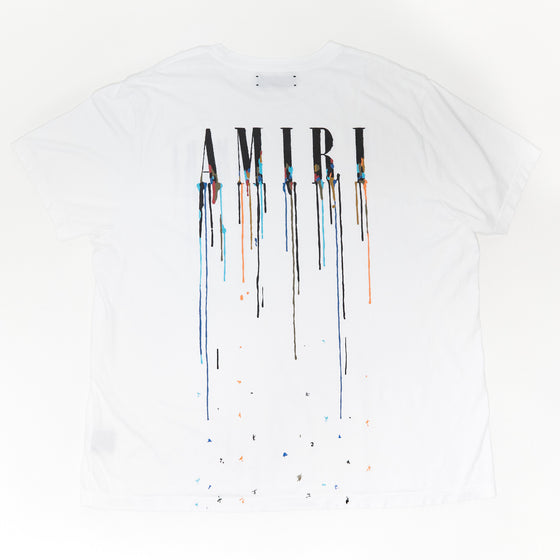 Amiri Paint Drip Core Logo T-Shirt