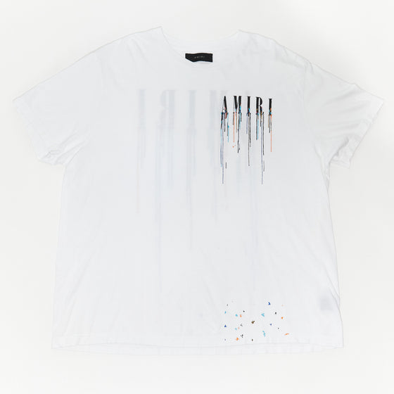 Amiri Paint Drip Core Logo T-Shirt