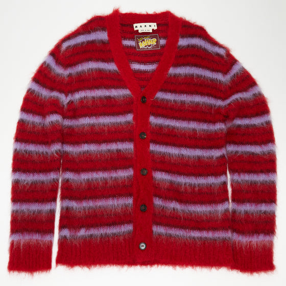 Marni Striped brushed Mohair Sweater