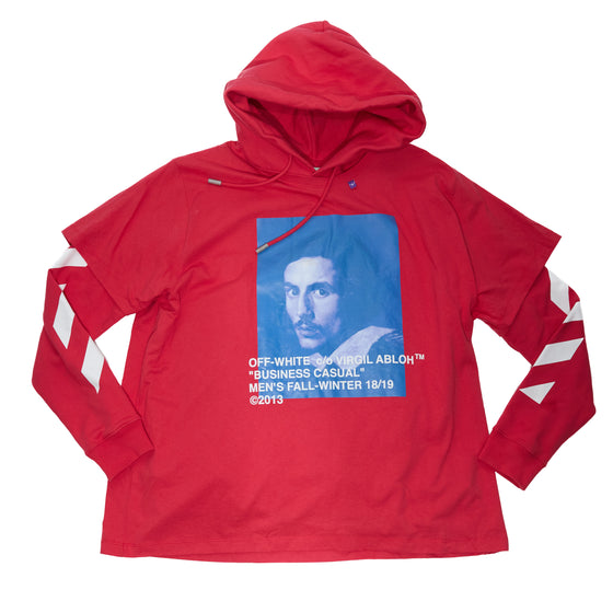 Off White Business Casual Hoodie