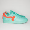 John Geiger GF 01 - Teal Peach Chenille