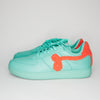 John Geiger GF 01 - Teal Peach Chenille