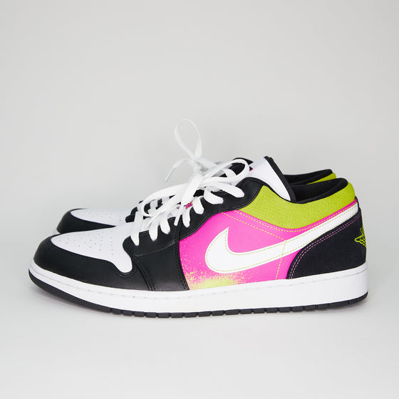 Air Jordan 1 Low - Black Active Fuchsia Cyber