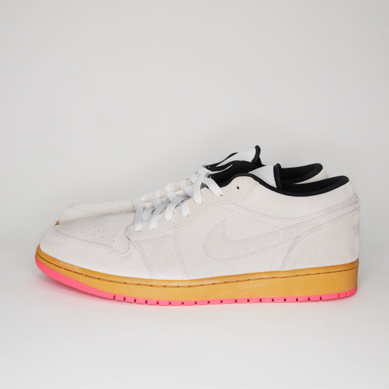 Air Jordan 1 Low - White Gum Hyper Pink