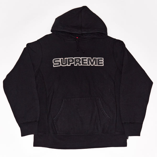 Supreme Perforated Leather Hooded Sweatshirt – Closet Tours